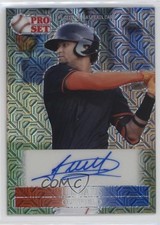 2021 Leaf Pro Set Metal 1991 Base Red White & Blue Mojo 2/3 Luis Matos Auto 0g9z