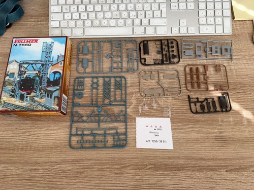 Vollmer 7550 N 1:160 torre de ocupación en embalaje original sin construir | Condition: Gebraucht
