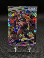 2025 Panini Prizm WNBA Teaira McCowan #48 Cracked Ice Prizm Dallas Wings