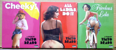 Cult Epics CHEEKY!  All Ladies Do It, Frivolous Lola [4K Transfer 3-Blu-ray] NEW