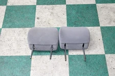 03-09 4 RUNNER Stone Gray Cloth Front Seat Pair 2x Cushion Headrest Factory OEM