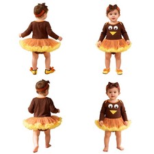 Baby Girls Headwear Baptism Shoes Theme Party Romper Dress Cute Infant Dress Up