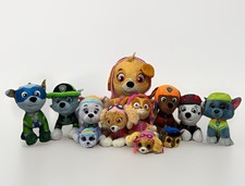 LOT OF 12 Paw Patrol Plush Toy Stuffed Animals Ty  Others Skye Marshall Rocky