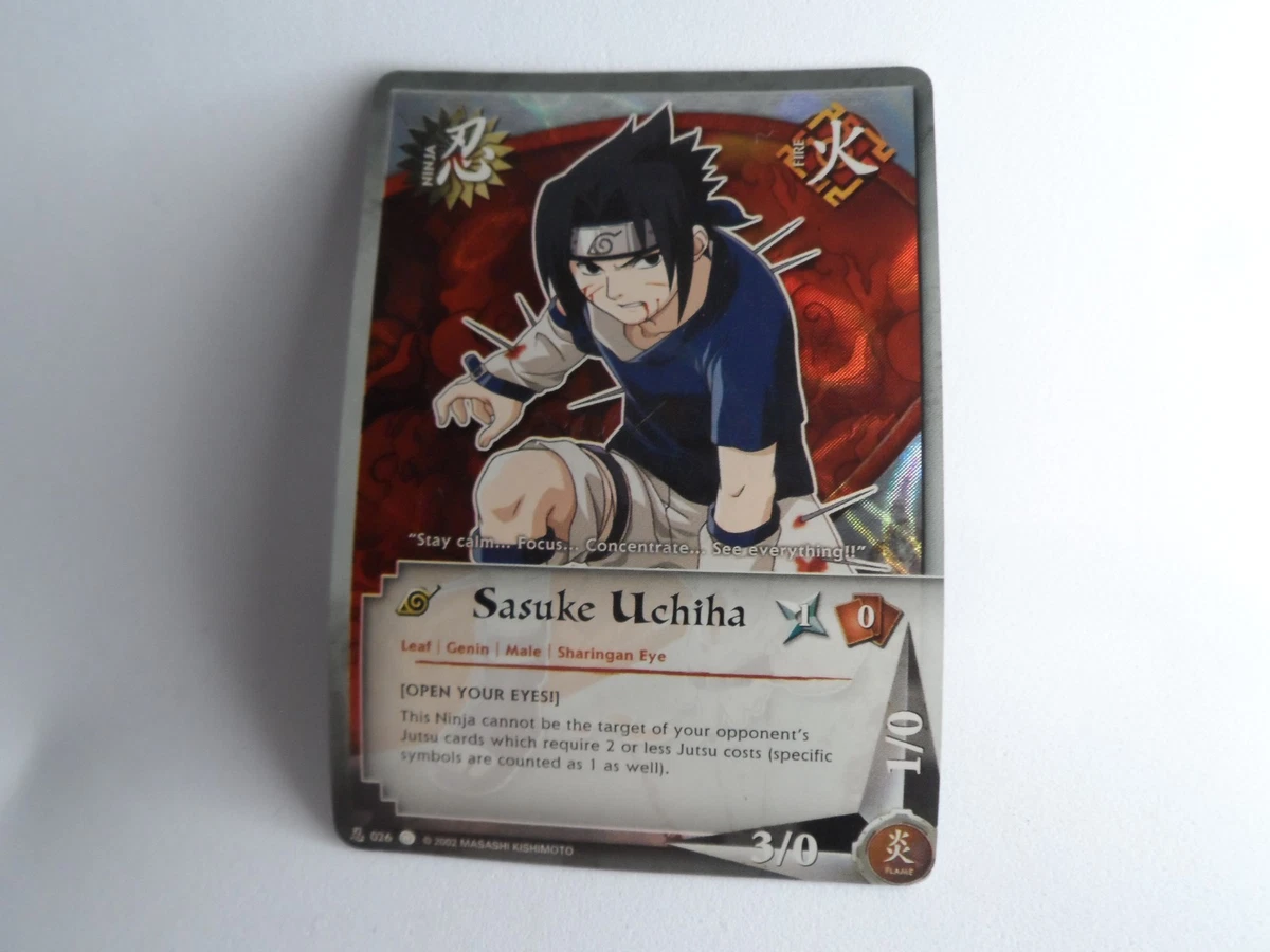 Naruto Sasuke In Individual Collectible Card Game Cards for sale