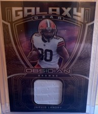 2021 Panini Obsidian - Galaxy Gear Jarvis Landry /75 (MEM)