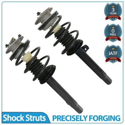 New Pair Front Struts Suspension Assembly Set For 2004-06 BMW 330Ci