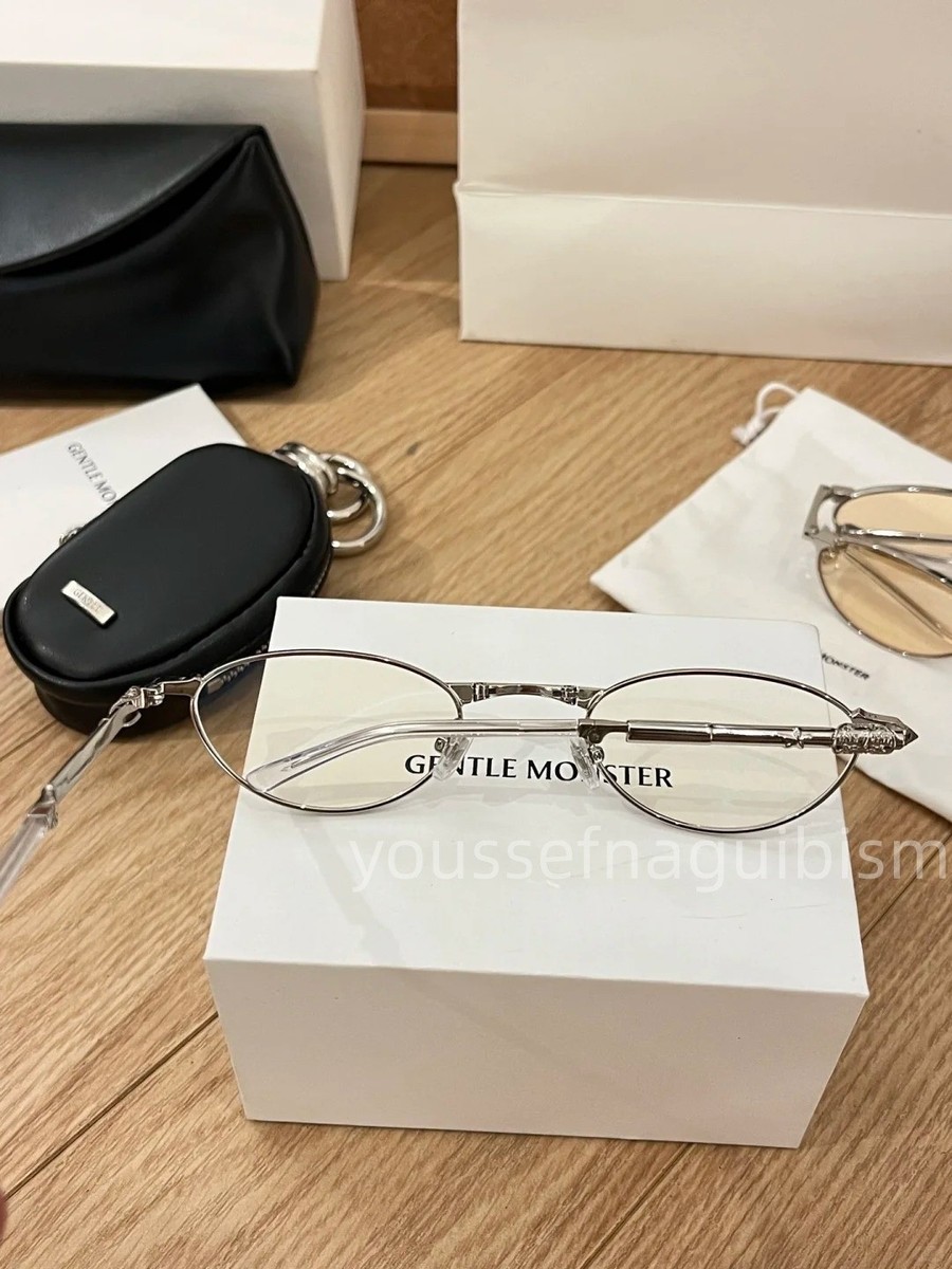 2026 GentleMonster Sunglasses Pocket - Cubit 02 Silver Frame Clear