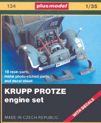 Plus Model 134 - 1:35 Detailsets Krupp Protze Motorset