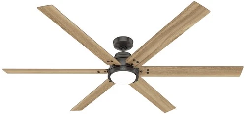 72" Hunter Gravity Noble Bronze LED Smart Ceiling Fan - Picture 2 of 7