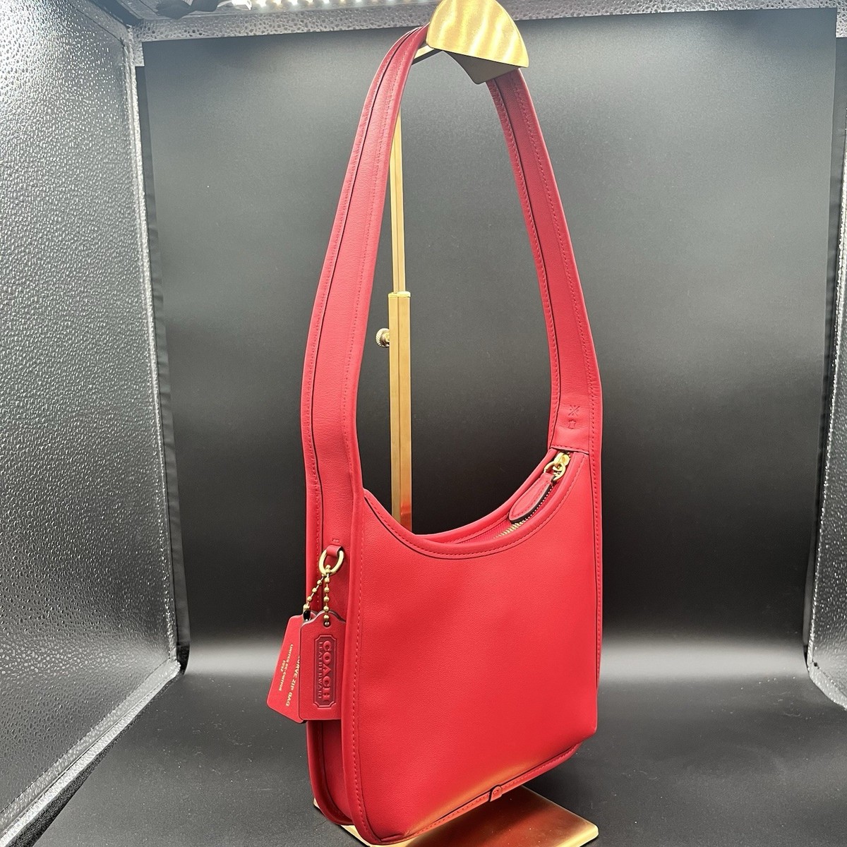 $425 Print Cherry With Bag Zip Swing Coach NWT ボディバッグ　赤 COACH NWT eBay | CZ494 バッグ