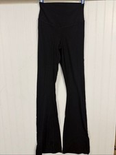 aerie Black High-Rise Bootcut Yoga Pants