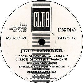 Jeff Lorber - Facts Of Love (12'')