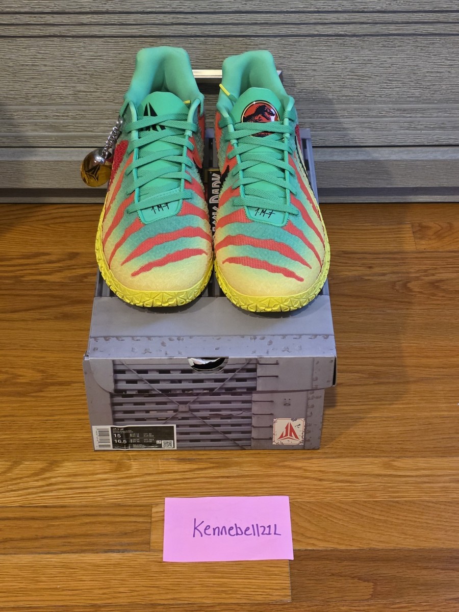 Size 15 Mens - Nike Ja Morant 3 Jurassic Park “Explorer” IU7240