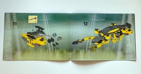 LEGO Alpha Team Command Sub Mission Deep Sea  4794 Complete with/Instructions
