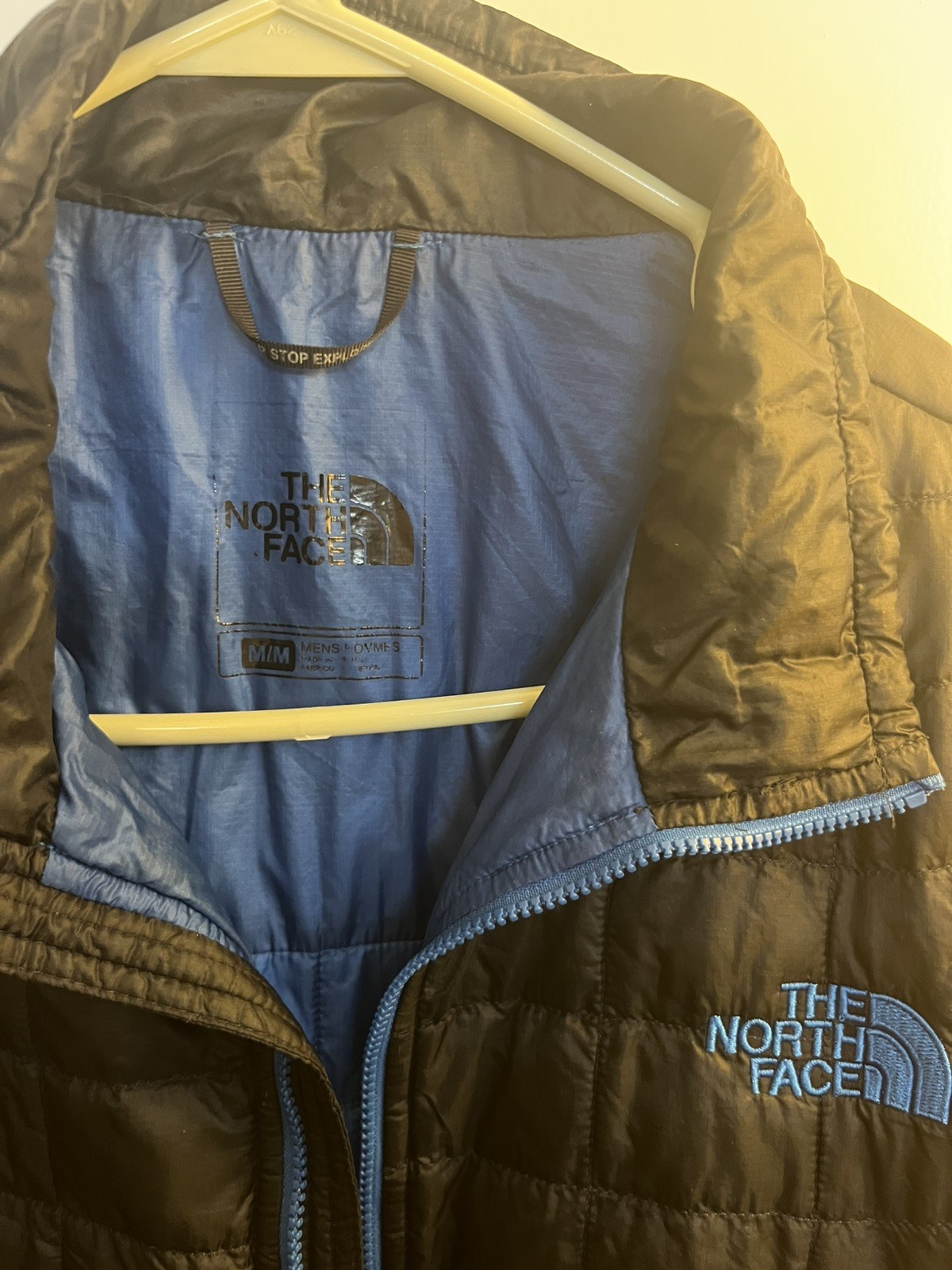 Black North face  Puffer Jacket Large Northface M… - image 2