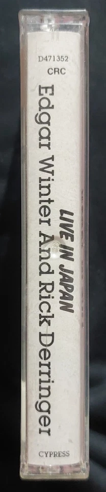 Edgar Winter & Rick Derringer - Live In Japan 1990 US Cypress Records ~ D471352 Foto 3 de 4