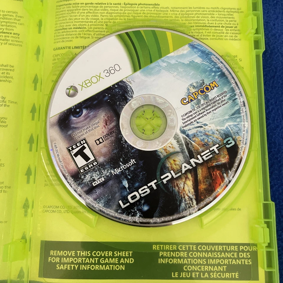 Lost Planet 3 (Microsoft Xbox 360, 2013) - Image 3 of 4