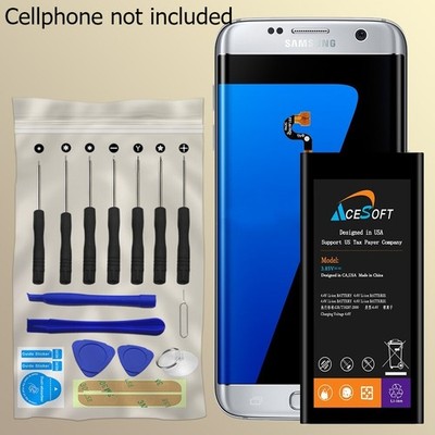High Capacity 7140mAh Lithium Battery + Tools f Samsung Galaxy S7 edge SM-G935V