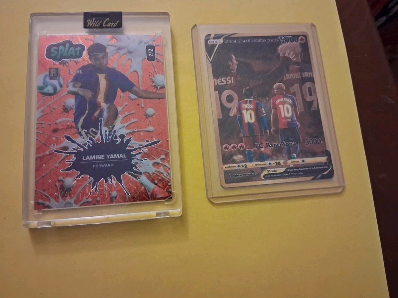 LAMINE YAMAL 2/2 SPLAT WILD CARD CARD # 58ORA64 134