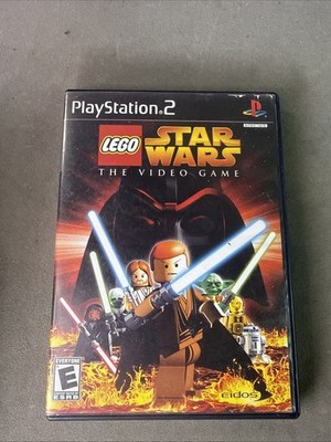 Lego Star Wars the Video Game Black Label PlayStation 2 PS2 Game