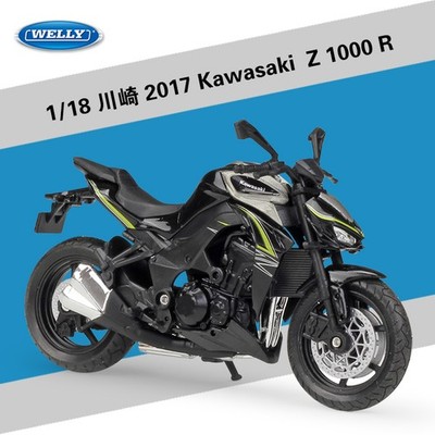 【未使用】Kawasaki Z1000 R Edition 1/18 WELLY Welly 1:18 2017 Kawasaki Z 1000R Motorcycle Bike Model New in Box