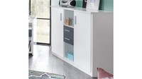 Highboard Joker In Alpinweiß Und Anthrazit Schrank Kommode