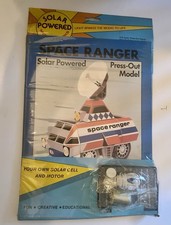 1983 Solar Powered Space Ranger Press Out Model Kit NEW SEALED 