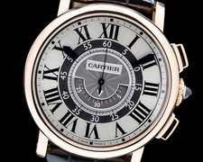 Cartier W1555951 Rotonde de Cartier Central Chronograph 18K RG Silver Dial 2