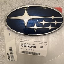 Oem Subaru Rear Lift Gate Badge. Outback 2015-2025 Legacy 2015-2021