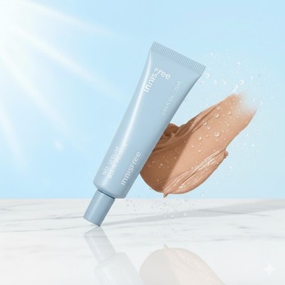 BEST NEW! Innisfree No Sebum Blur Primer 25ml - Pore Blur Primer Matte Finish