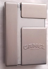 Vintage Camel Piezoelectric Stainless Steel Lighter 1990s Promo Fully Working