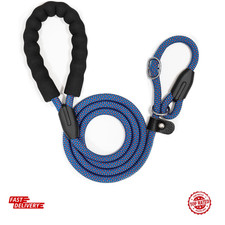 6FT Reflective Dog Slip Lead No Pull Rope Leash 1/2"