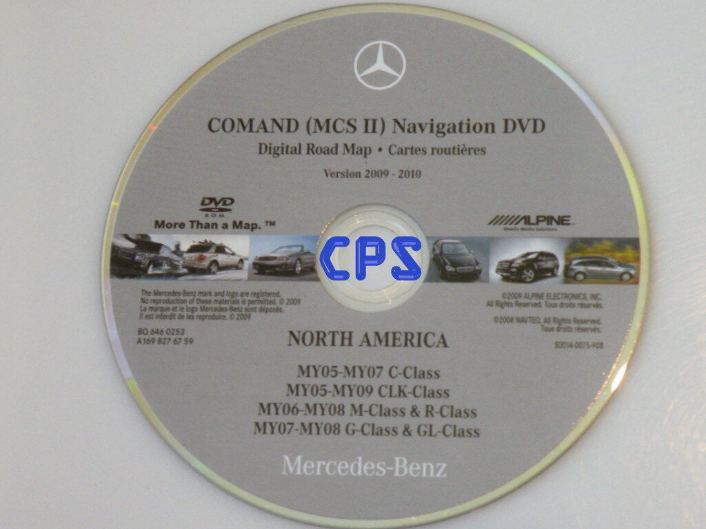 lazo Infantil Conectado Mercedes Benz Comand (MCS II) Navigation DVD 2009-2010 North America | eBay