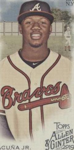 2019 Topps Allen & Ginter - Ronald Acuña Jr. #25 for sale | eBay