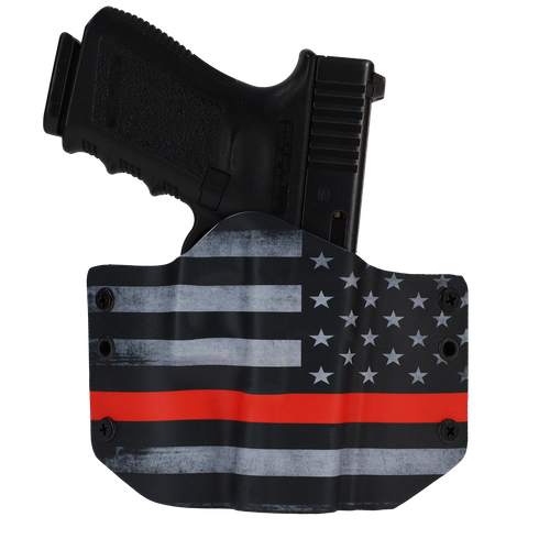 Springfield Red Line Springfield Handguns - OWB Holster - Optic Ready - Thin Red Line USA | eBay