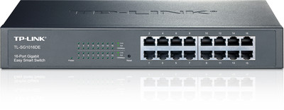 TP-Link JetStream Switch 16x RJ45 19'' Smart Managed 16 Port RJ45