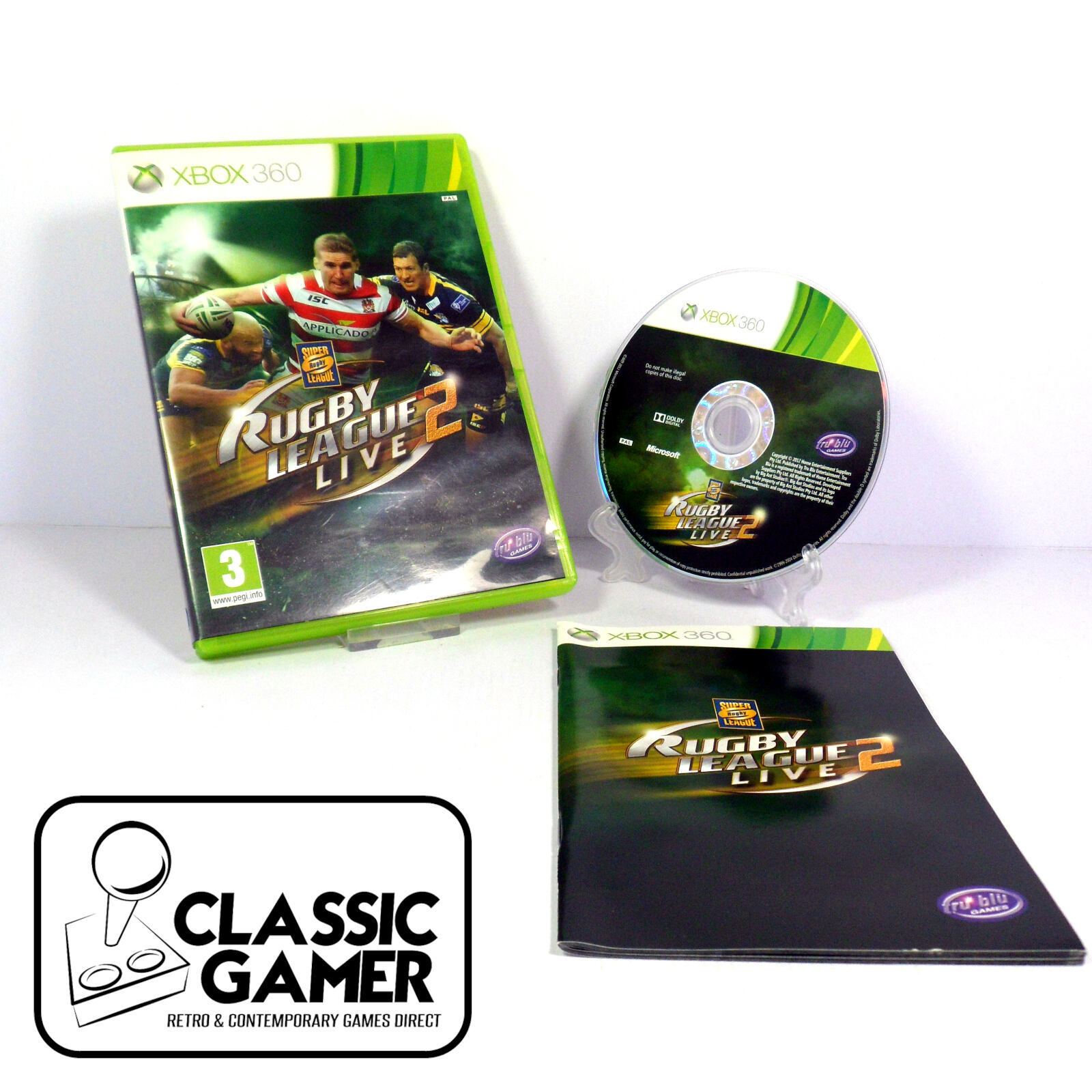Rugby League Live 2 (Super League) (Xbox 360) *NEAR MINT*