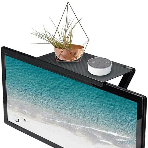TV Top Shelf Mount Adjustable TV Computer Rack Screen Top Multifunctional dgPXQ - Picture 6 of 12