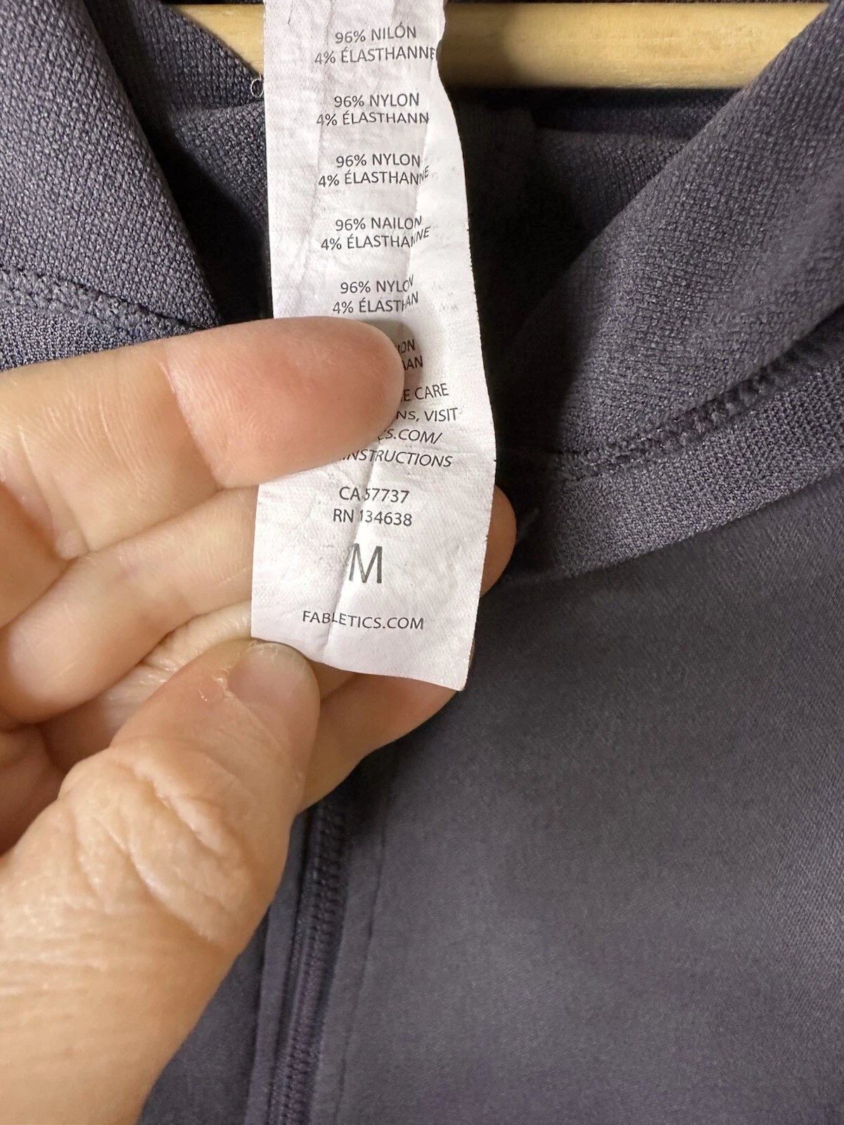 fabletics kiley seamless hooded athletic gym jacket