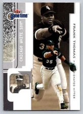 2001 Fleer Game Time #66 Frank Thomas