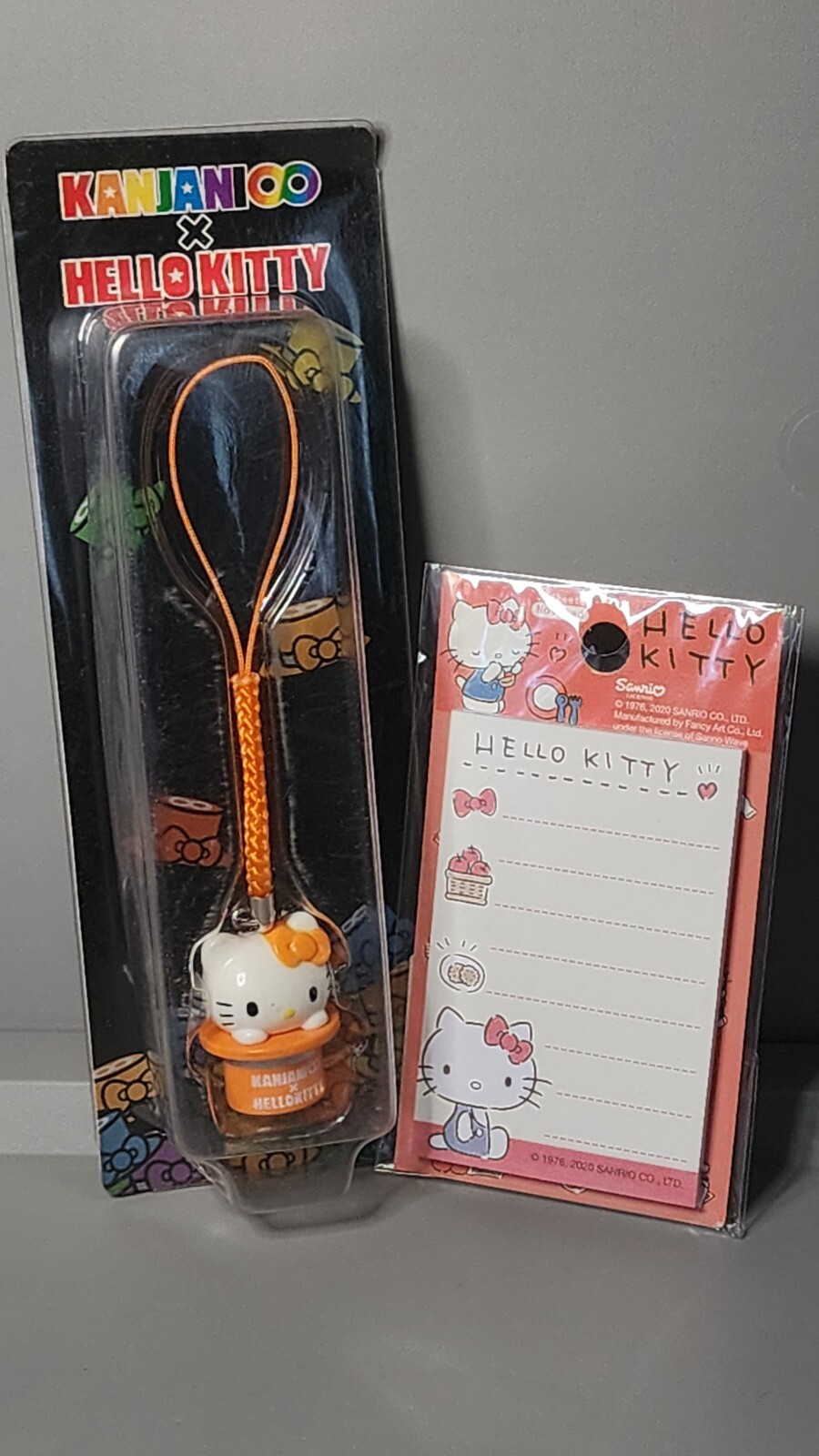 Hello Kitty Kanjani 8 Sanrio 2013 phone charm keychain strap