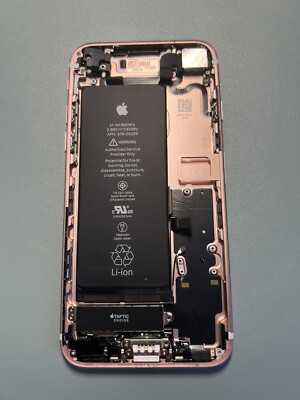 Original Apple iPhone 7 Rose Back Housing Battery Small Components