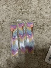 Lot Of 3 Makeup Brushes New Powder ,concealer And Blush Brush