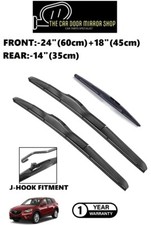 For Mazda CX-5 2012-2018  Windscreen Wiper Blades Set Front 24"18" Rear 14" New