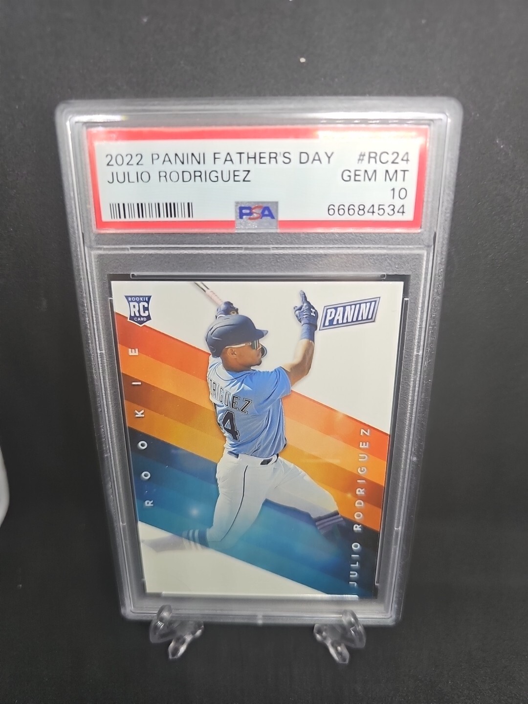 PSA 10 Julio Rodriguez 2022 Father's Day RC #RC24 - Seattle Mariners Rookie Gem