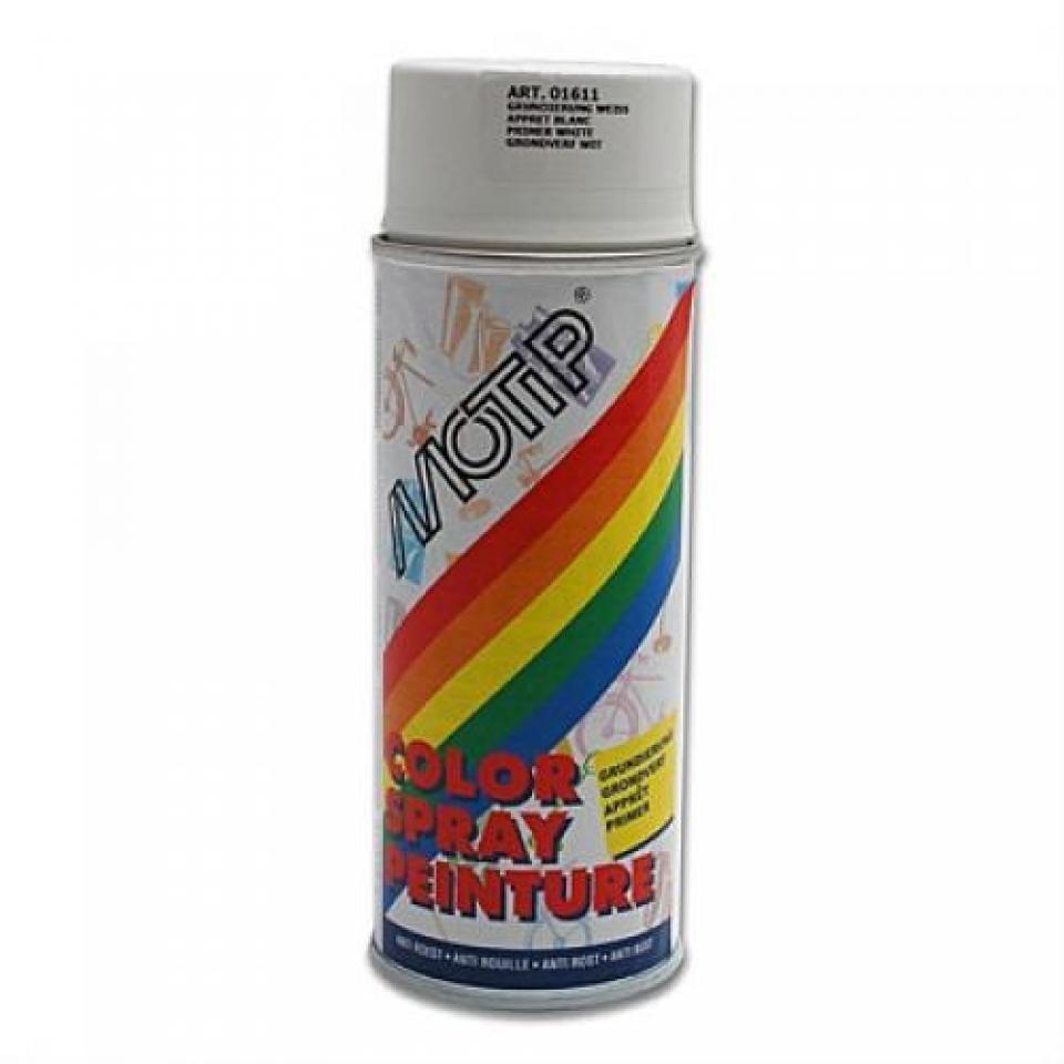 Apprêt blanc Motip Auto en bombe de 400ml M01611 pour carrosserie