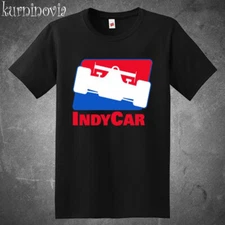 Indy Car Racing Championship Men's Black Size S to 5XL