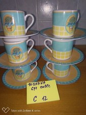 ANNI 70 SET DI 6 TAZZINE caffè TOGNANA 