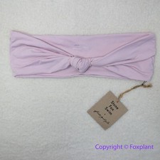 NEW Stone Fox Swim x Free People lele knotted bandeau bikini top, size M