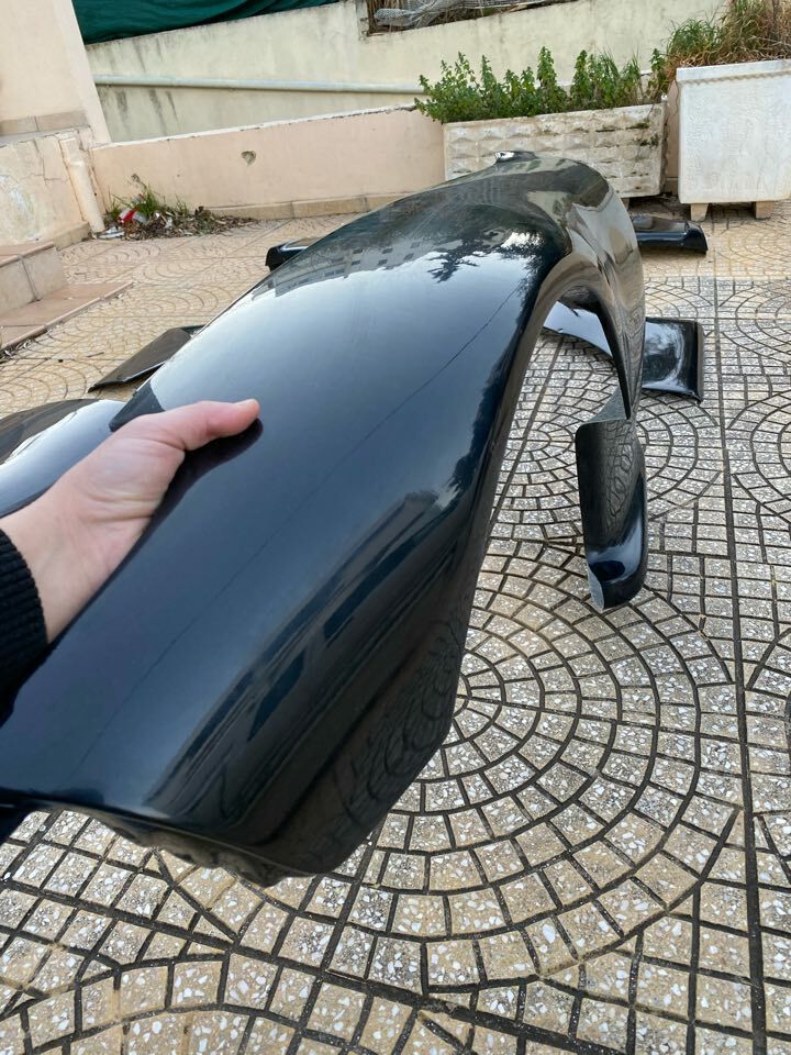 1992-2002 Mazda RX7 FD3S FD Feed Style Fenders Set of 4 FRP 1992-2002 Mazda RX7 FD3S FD Feed Style Fenders Set of 4 FRP